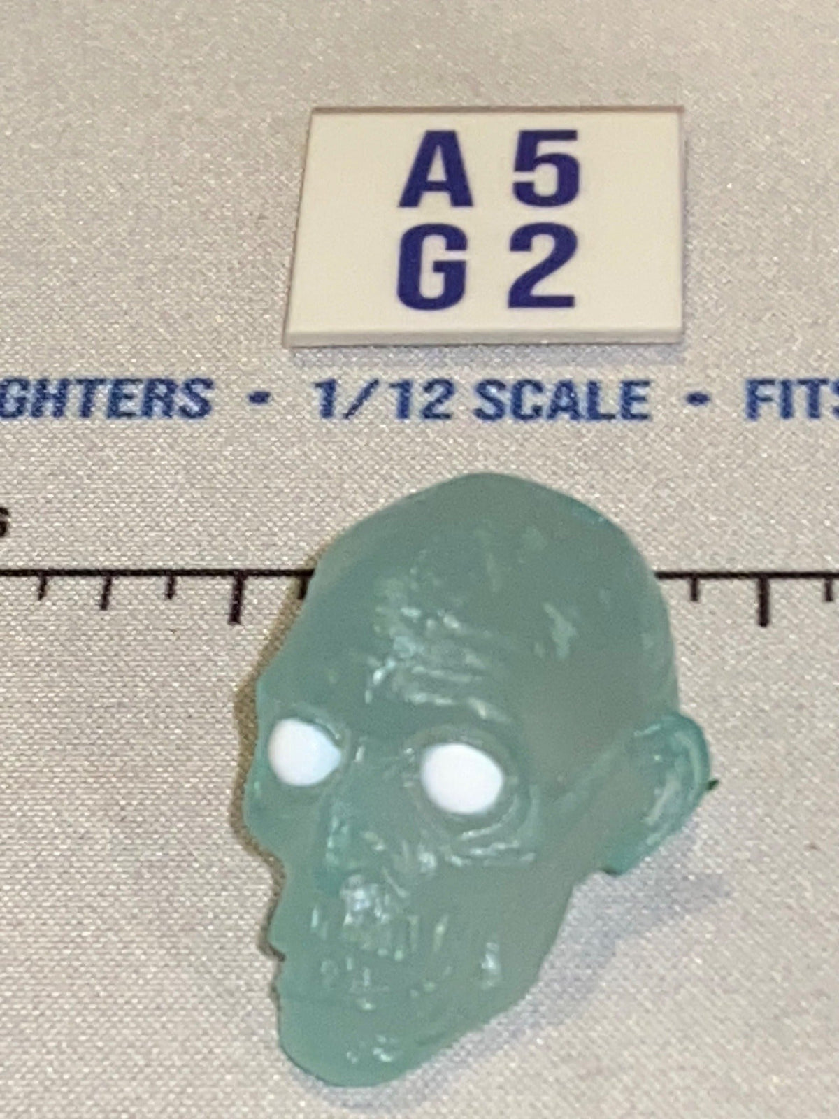 1/12 Scale Horror Zombie Skull Head Sculpt - Four Horsemen - Mythic Legions