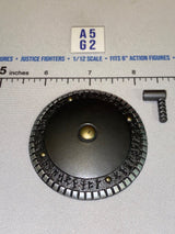 1/12 Scale Fantasy Warrior Round Shield - Four Horsemen - Mythic Legions