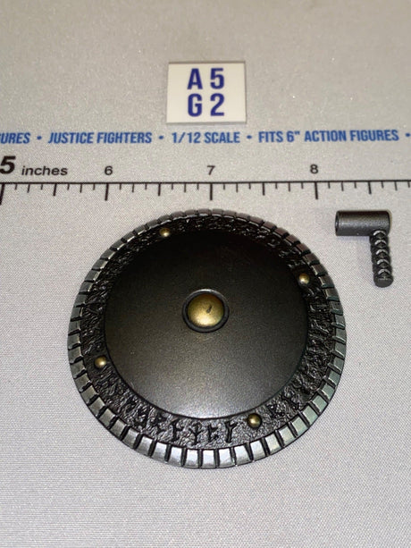 1/12 Scale Fantasy Warrior Round Shield - Four Horsemen - Mythic Legions