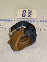 1/12 Scale Male Head Sculpt with Dark Hair and Glasses