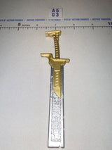 1/12 Scale Medieval Fantasy Sword - Four Horsemen - Mythic Legions - Gold Handle