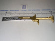 1/12 Scale Medieval Fantasy Sword - Four Horsemen - Mythic Legions - Gold Handle