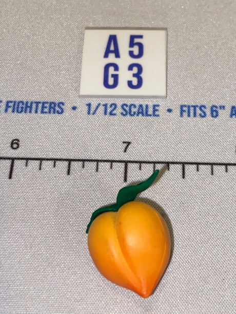 1/12 Scale Peach Fruit - Diorama Item