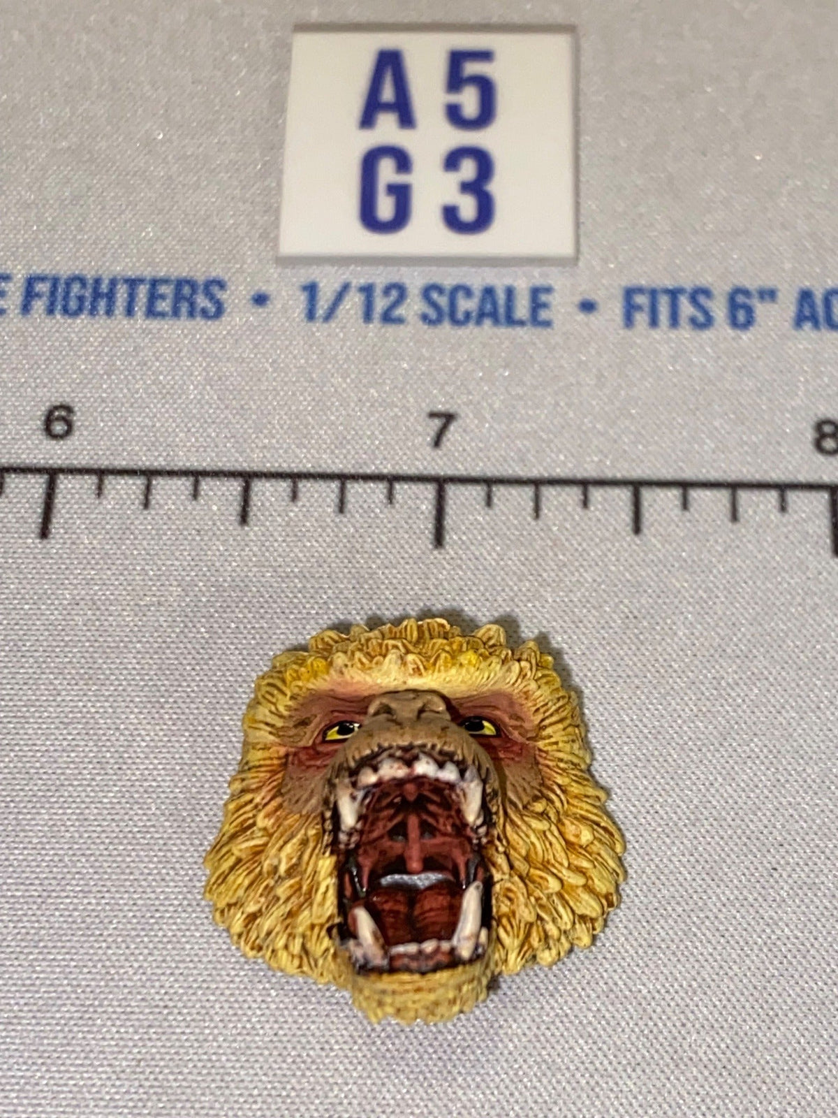 1/12 Scale Fantasy Monkey King Face Mask - Four Horsemen - Mythic Legions