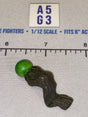 1/12 Scale Fantasy Era Ornate Staff Stop with Green Orb - Four Horsemen - Mythic Legions