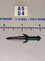 1/12 Scale Fantasy Dagger with Ornate Handle