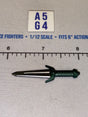 1/12 Scale Fantasy Dagger with Ornate Handle
