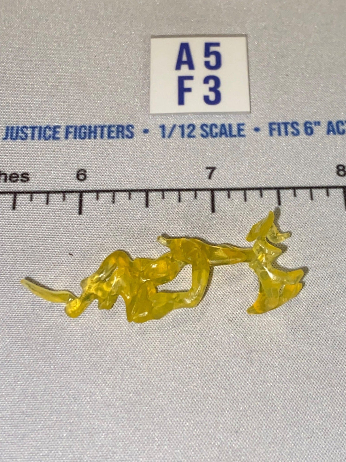 1/12 Scale Fantasy Fire Energy Effect - Yellow