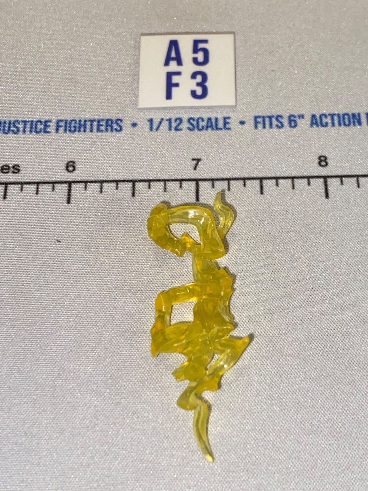 1/12 Scale Fantasy Fire Energy Effect - Yellow