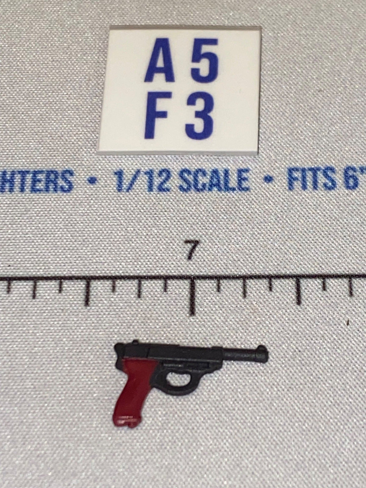 1/12 Scale WWII German Walter P38 Pistol