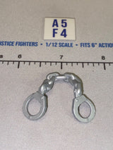 1/12 Scale Modern Era Police Handcuffs Shackles
