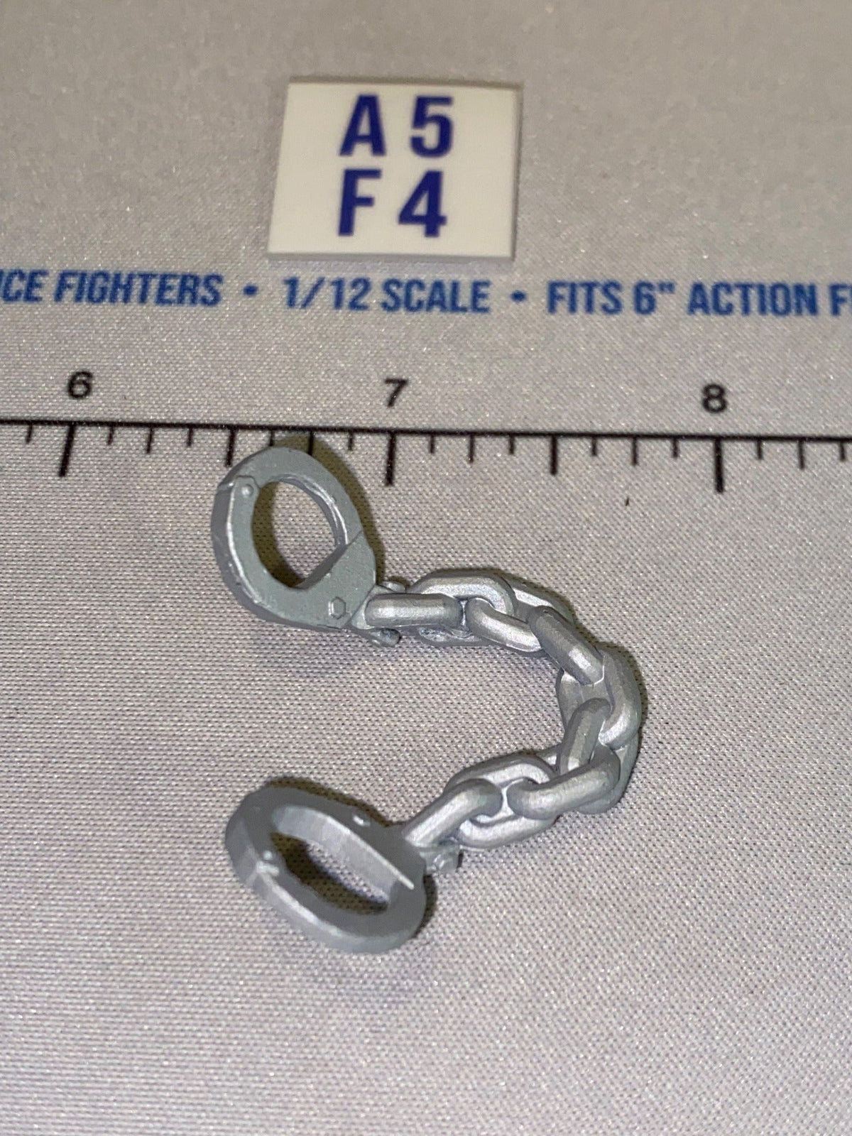 1/12 Scale Modern Era Police Handcuffs Shackles