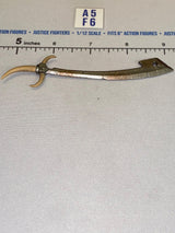 1/12 Scale Medieval Fantasy Curved Blade Goblin Sword - Four Horsemen - Mythic Legions