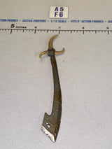 1/12 Scale Medieval Fantasy Curved Blade Goblin Sword - Four Horsemen - Mythic Legions