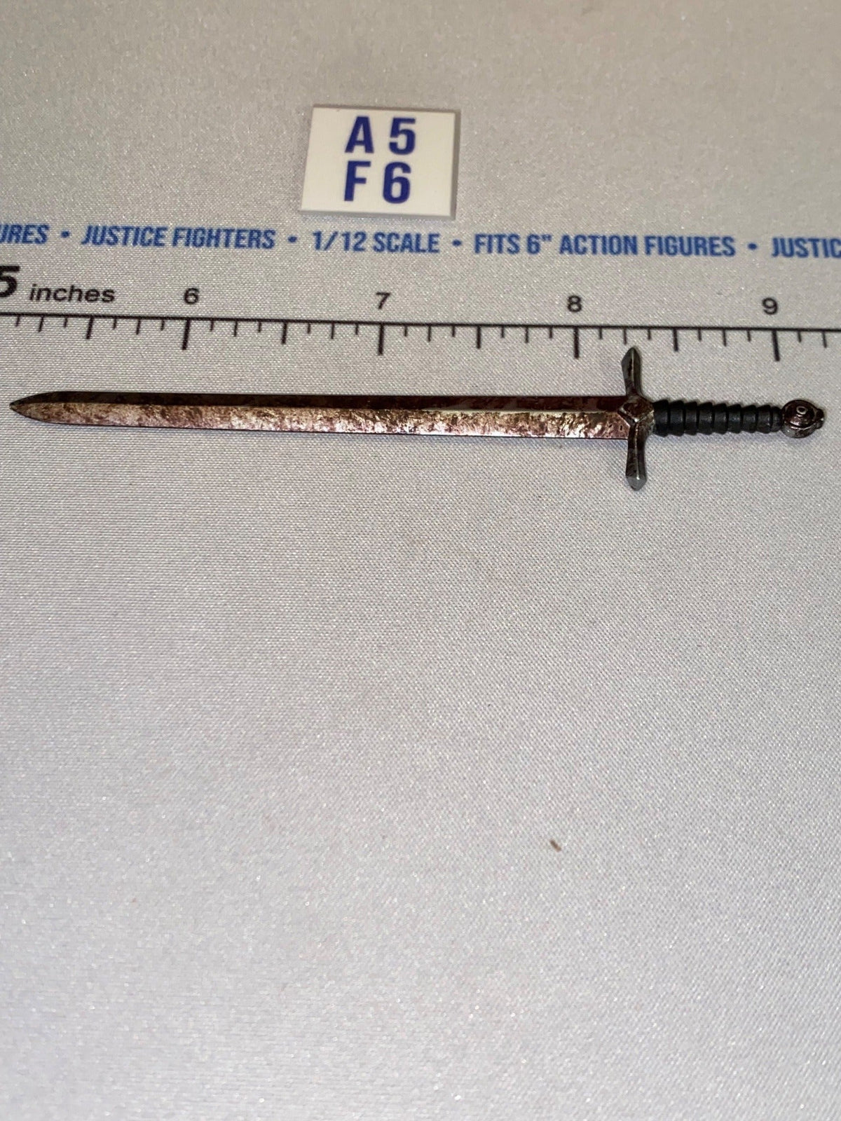 1/12 Scale Medieval Fantasy Sword with Worn Blade - Four Horsemen - Mythic Legions