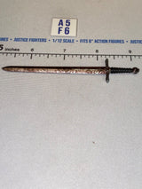 1/12 Scale Medieval Fantasy Sword with Worn Blade - Four Horsemen - Mythic Legions