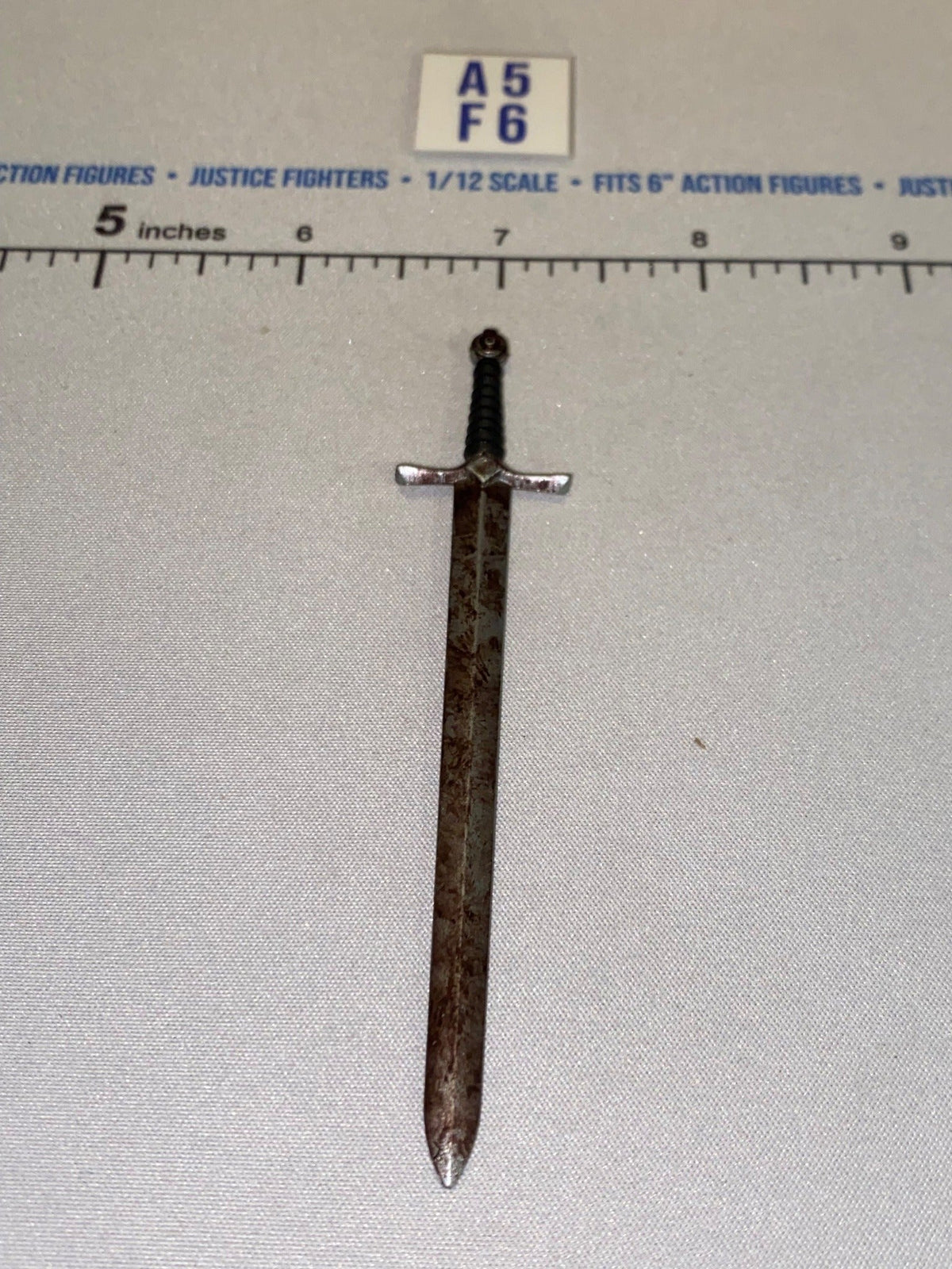 1/12 Scale Medieval Fantasy Sword with Worn Blade - Four Horsemen - Mythic Legions