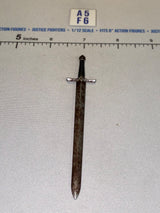 1/12 Scale Medieval Fantasy Sword with Worn Blade - Four Horsemen - Mythic Legions