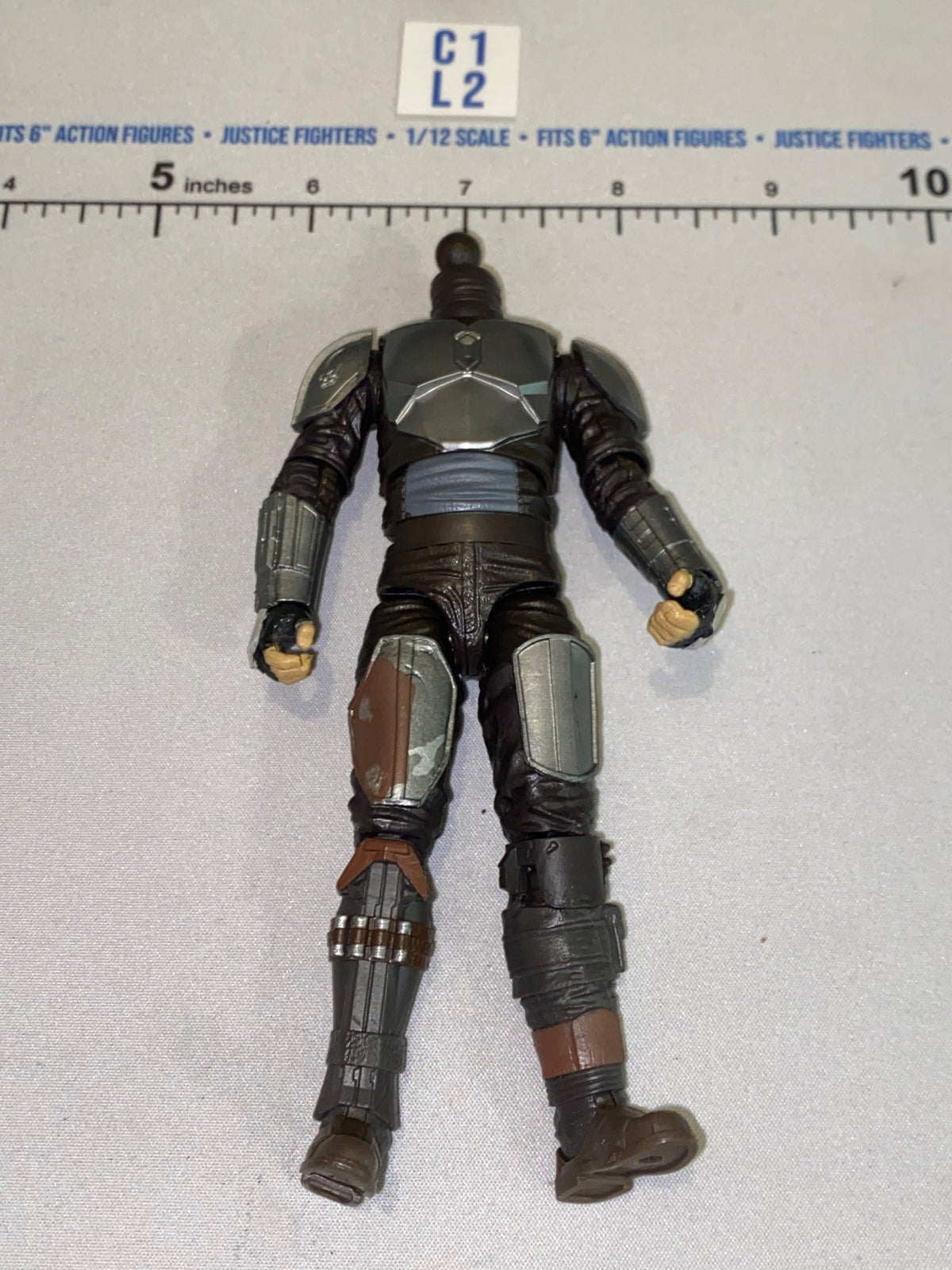 1/12 Scale Sci-Fi Mandalorian Action Figure Body - Star Wars Black Series