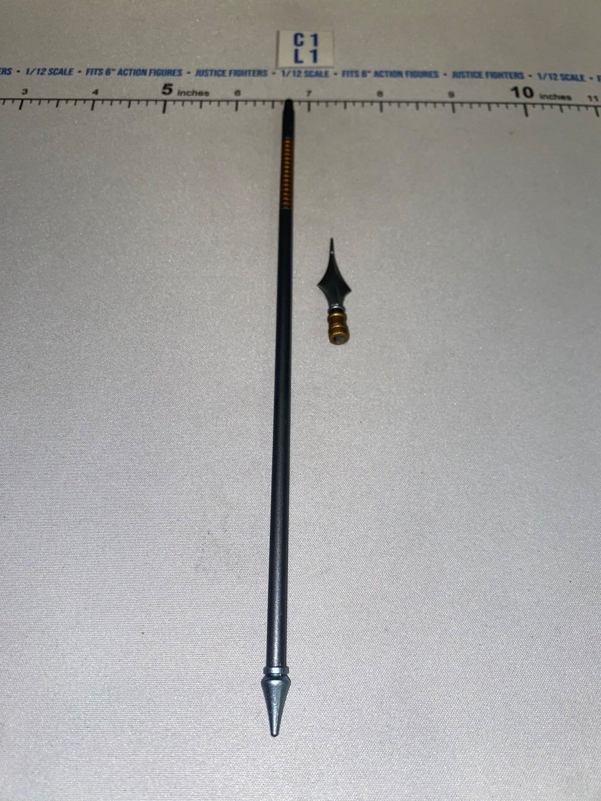 1/12 Scale Fantasy Double-Ended Spear Weapon - Four Horsemen - Mythic Legions