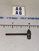 1/12 Scale Western Medieval Blacksmith Hammer Tool