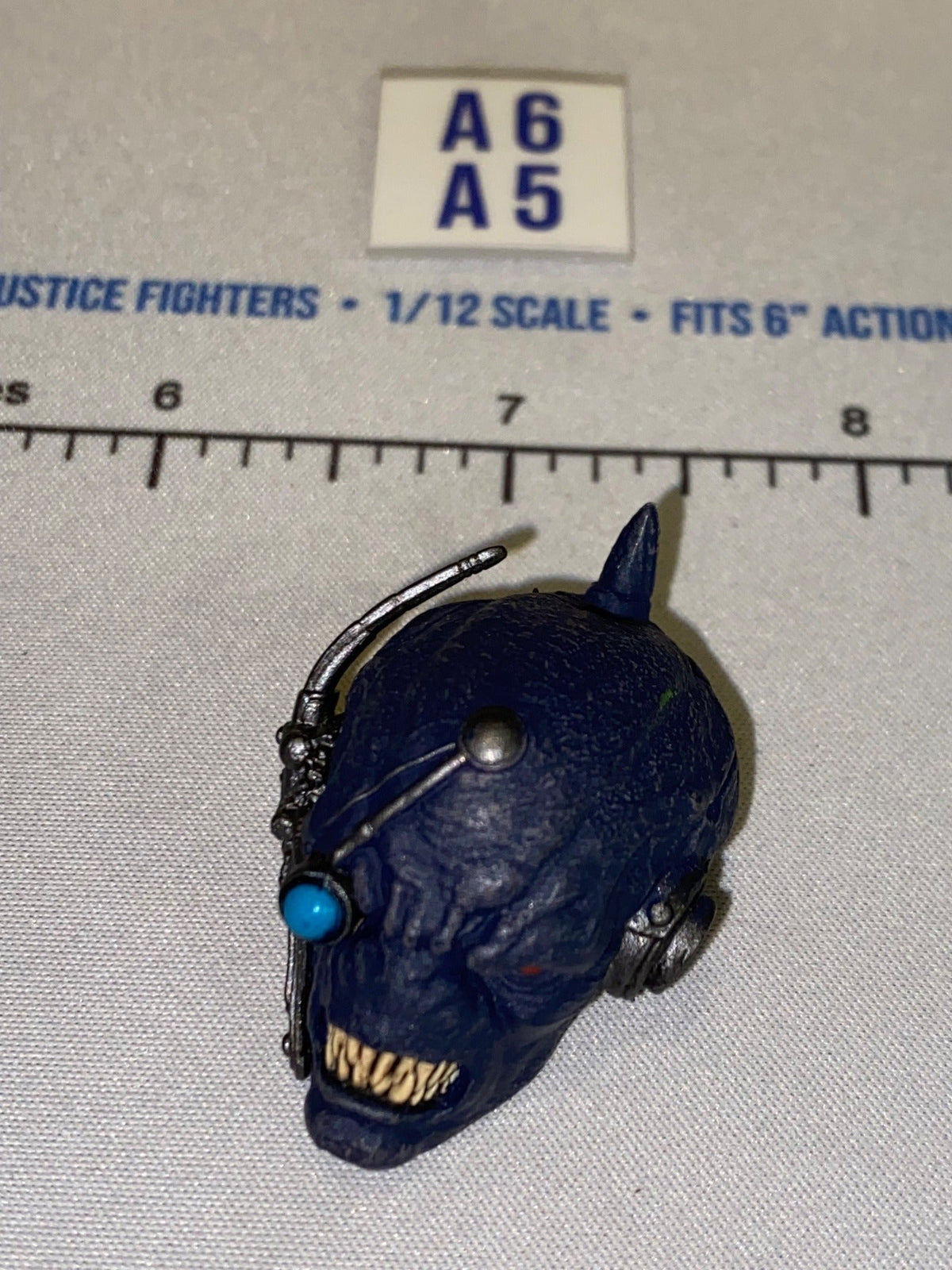 1/12 Scale Four Horsemen - Cosmic Legions Alien Demon Head Sculpt with Cybernetic Implants