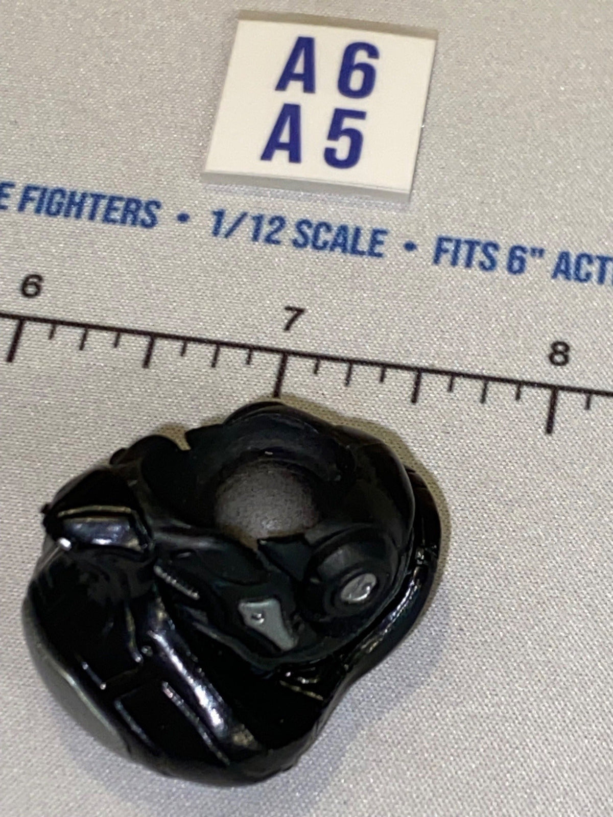 1/12 Scale Science Fiction Combat Helmet Head Sculpt