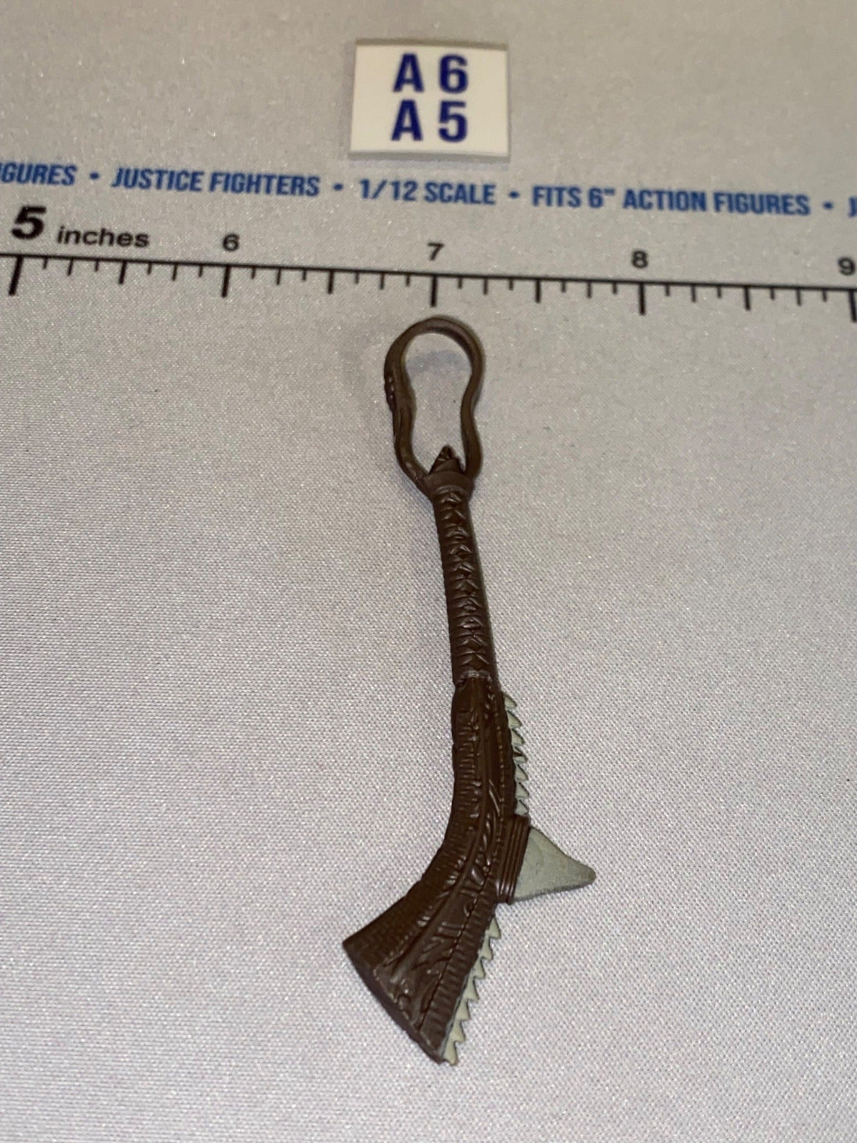 1/12 Scale Fantasy Māori Tomahawk with Loop Handle