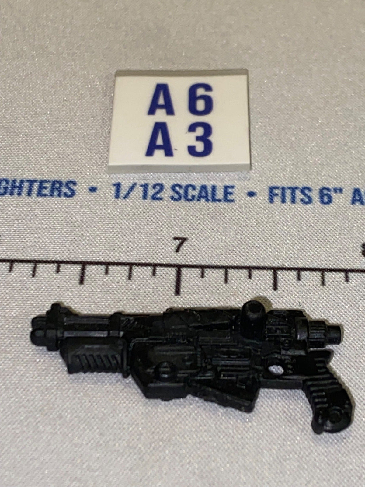 1/12 Scale Science Fiction Blaster Rifle - GI Joe Classified