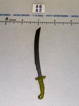 1/12 Scale Fantasy Curved Saber Sword