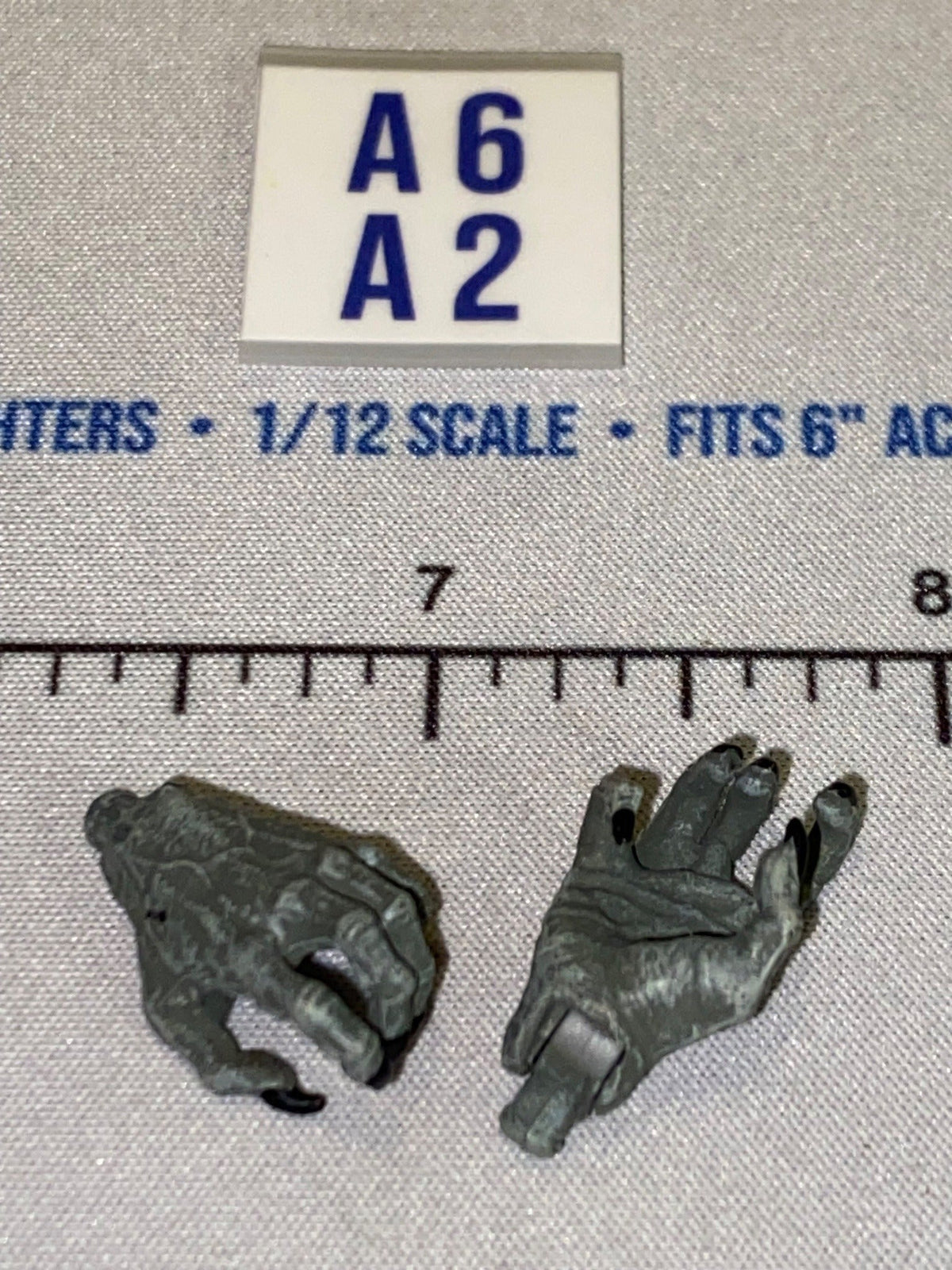 1/12 Scale Creature/Monster Clawed Hands Pair - Four Horsemen - Mythic Legions