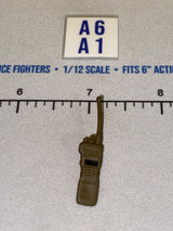 1/12 Scale Modern Era Military Handheld Radio with Antenna