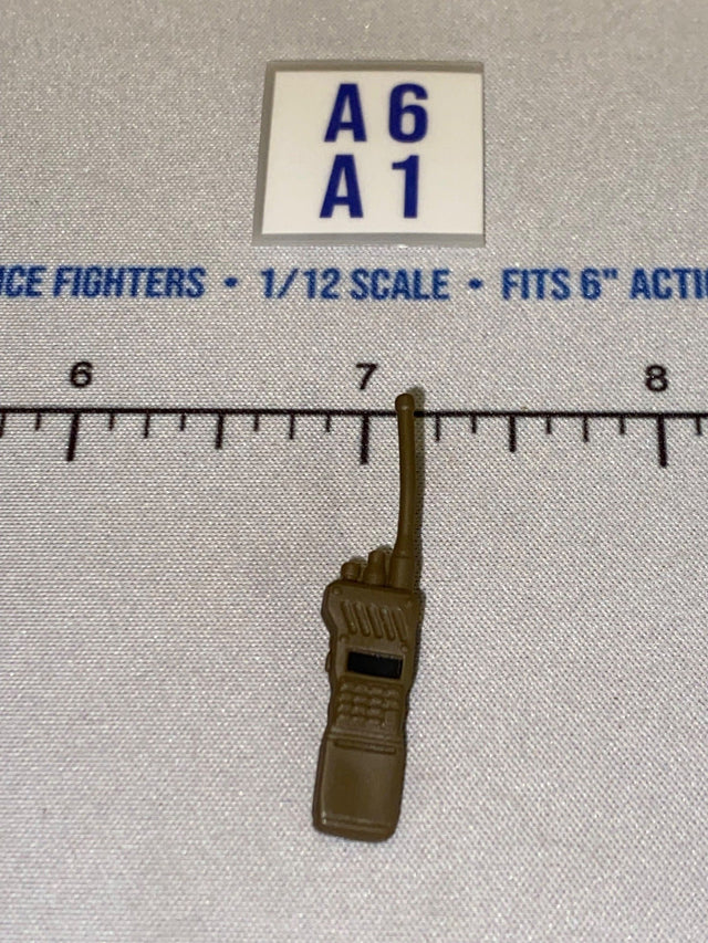 1/12 Scale Modern Era Military Handheld Radio with Antenna