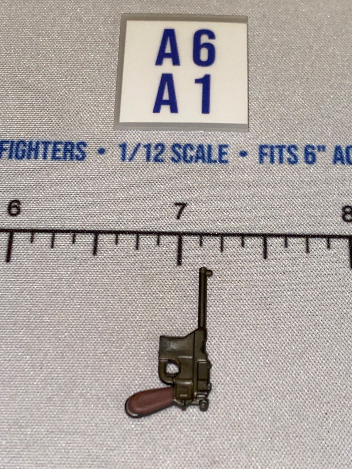1/12 Scale WWII German Mauser C96 Pistol