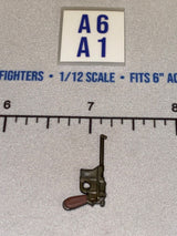 1/12 Scale WWII German Mauser C96 Pistol