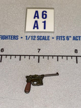 1/12 Scale WWII German Mauser C96 Pistol