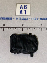 1/12 Scale Modern Era Black Tactical Backpack - GI Joe Classified