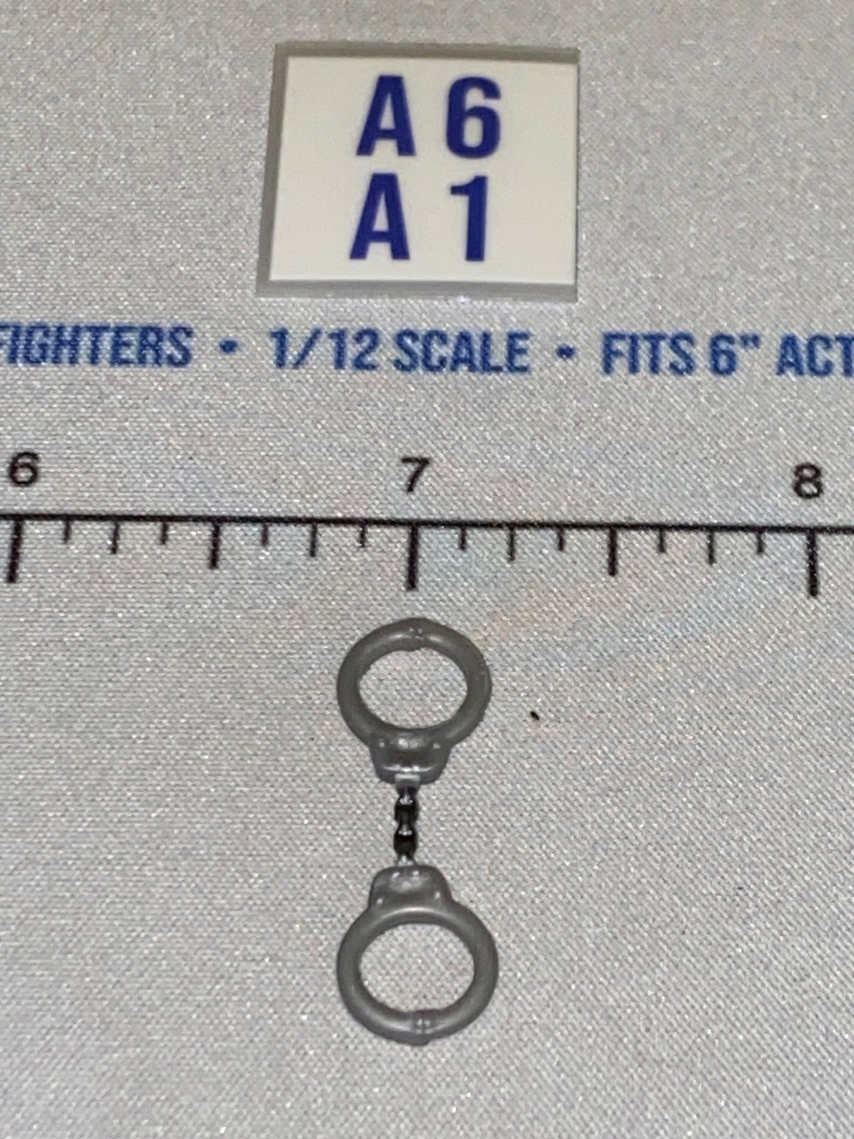 1/12 Scale Modern Era Police Handcuffs