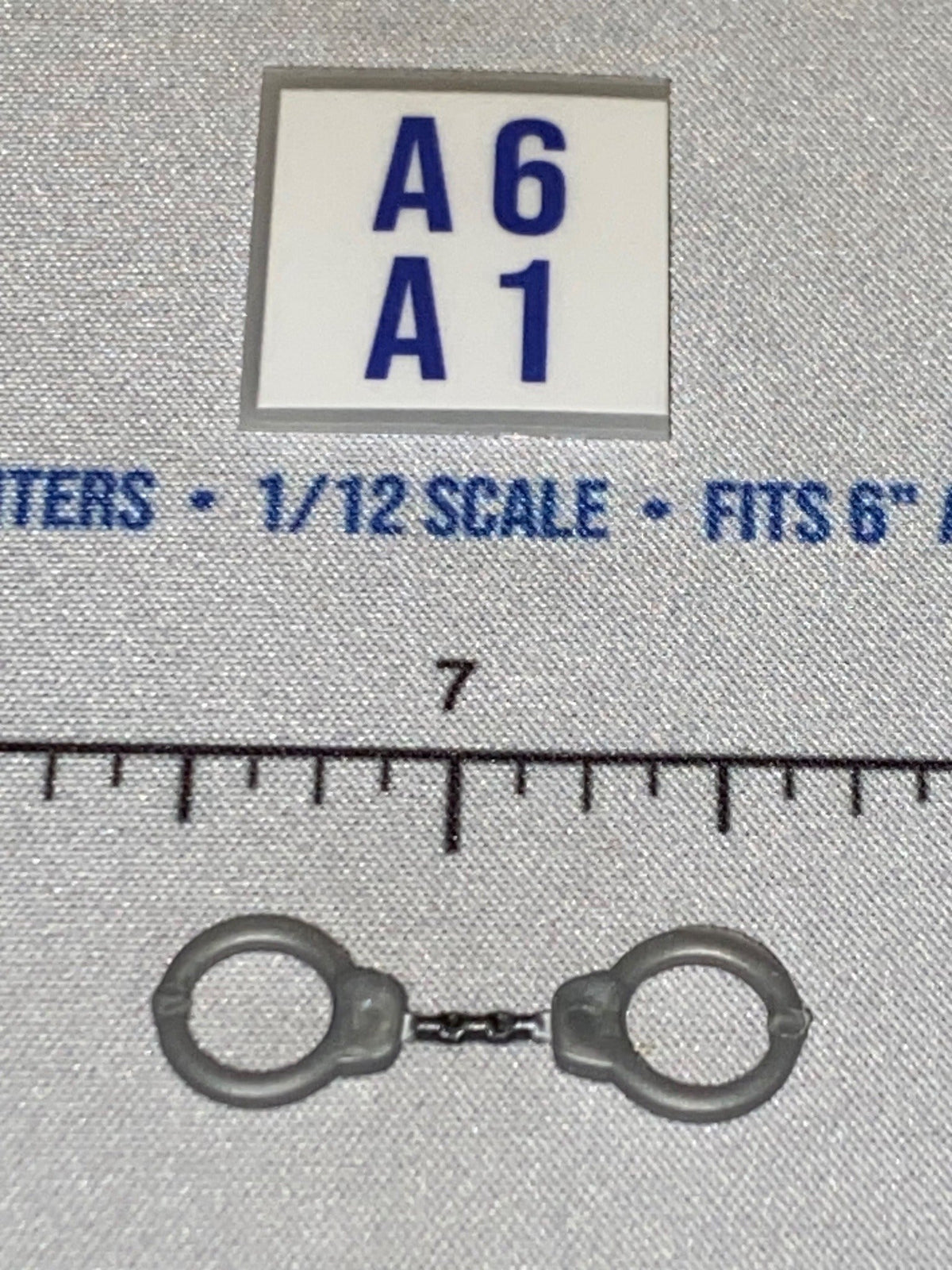 1/12 Scale Modern Era Police Handcuffs