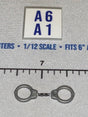 1/12 Scale Modern Era Police Handcuffs
