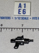 1/12 Scale Science Fiction Blaster Rifle - Black/Silver - Star Wars Black Series