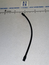 1/12 Scale Star Wars Black Series Science Fiction Hosing Tube with End Connectors - Black