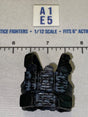 1/12 Scale Modern Era Tactical Body Armor Vest - Black - Valaverse