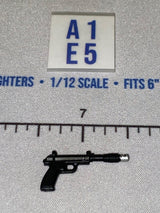 1/12 Scale Blaster Pistol - Black/Silver - Star Wars Black Series