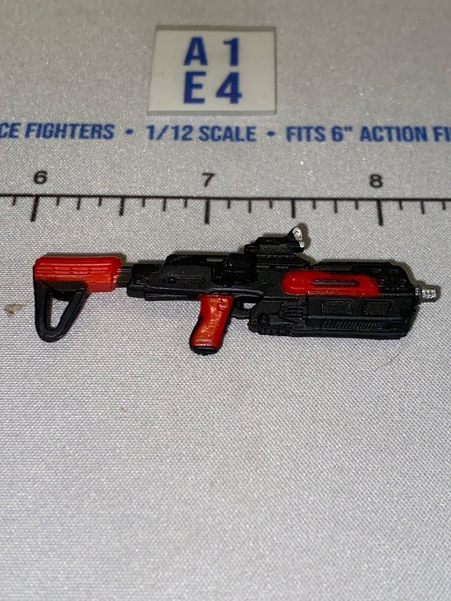 1/12 Scale First Order Blaster Rifle - Star Wars Black Series - Red Accents