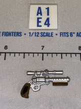 1/12 Scale Science Fiction Blaster Pistol with Scope