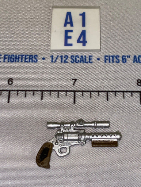 1/12 Scale Science Fiction Blaster Pistol with Scope