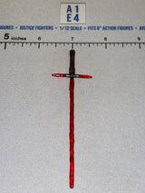 1/12 Scale Sith Crossguard Red Lightsaber - Star Wars Black Series