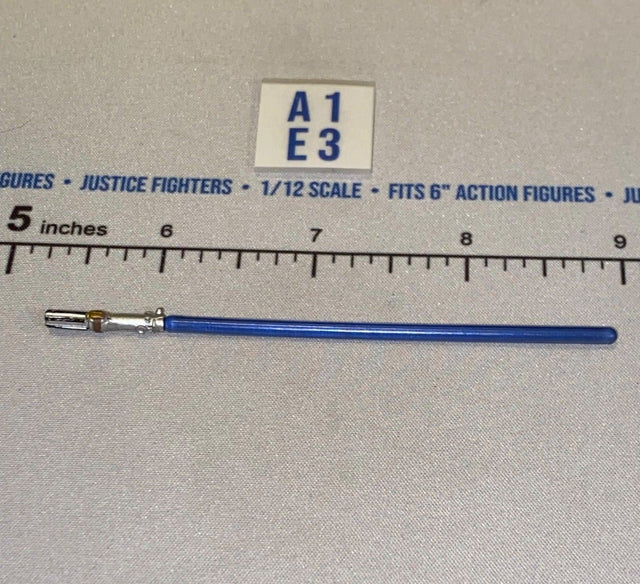 1/12 Scale Star Wars Jedi Blue Lightsaber - Star Wars Black Series