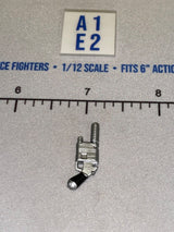 1/12 Scale Star Wars Black Series Science Fiction Blaster Pistol - Silver Chrome